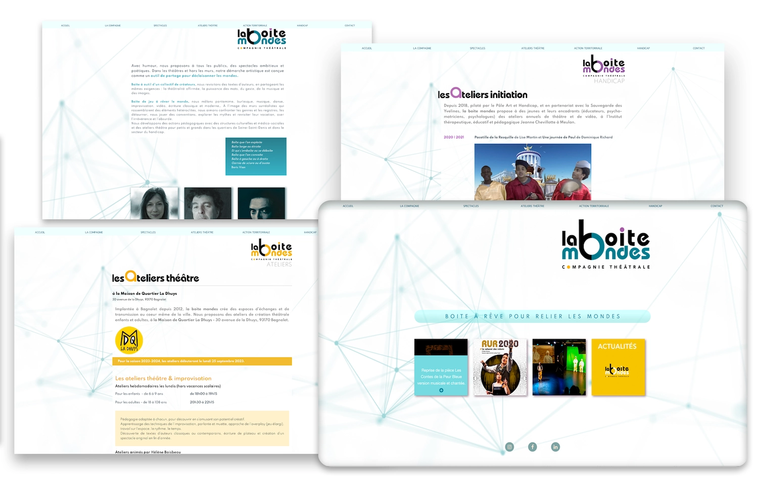 Site web La Boite Monde