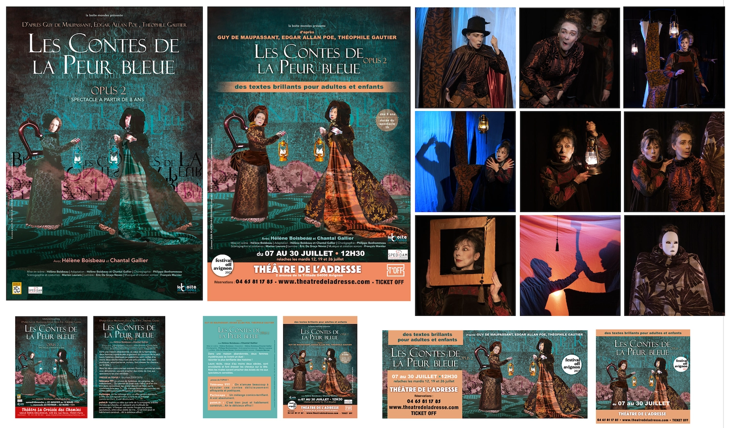 Les Contes de la Peur Bleue La Boite Monde