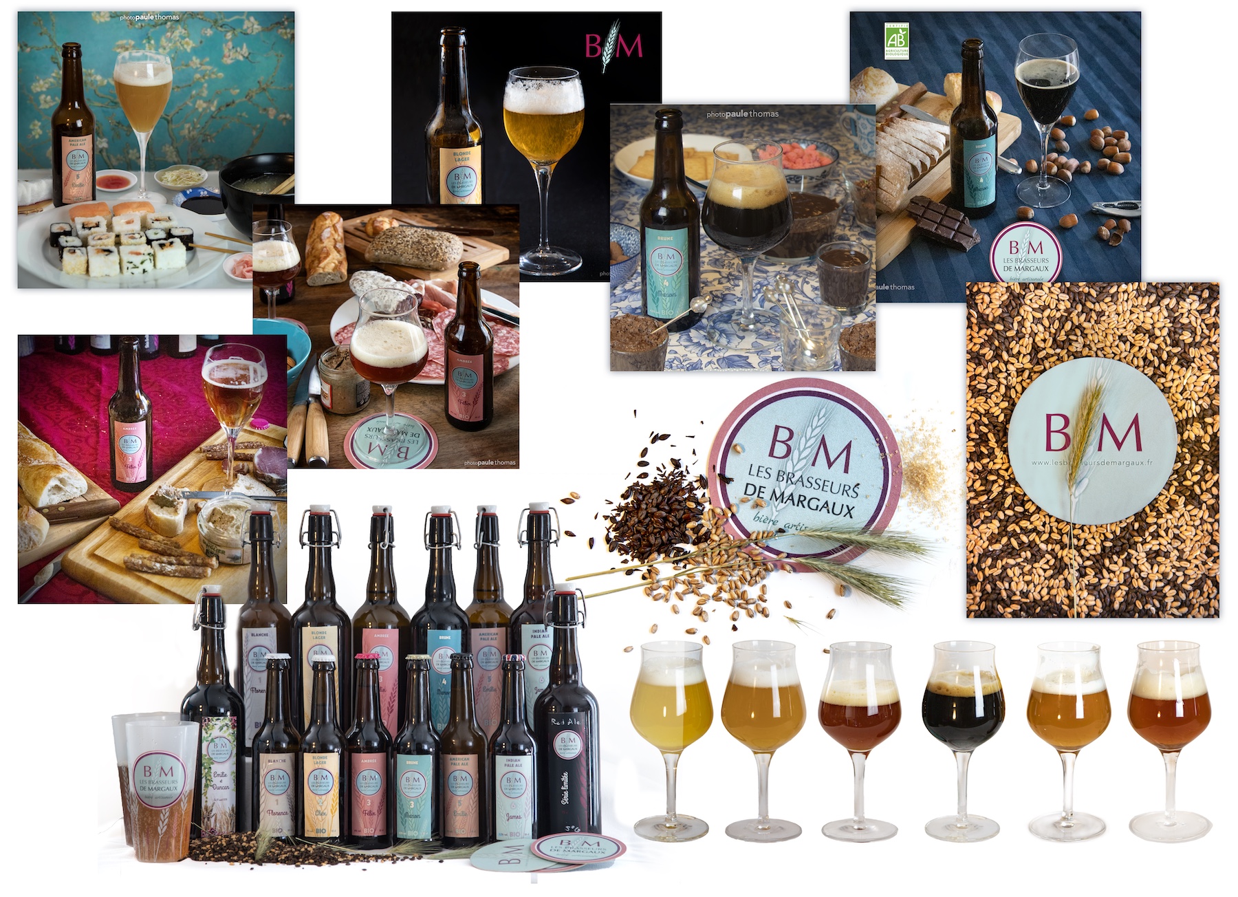 Visuels Les Brasseurs de Margaux