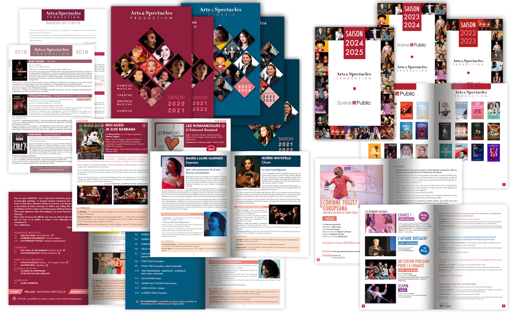 Brochures Scene et public Arts et Spectacles